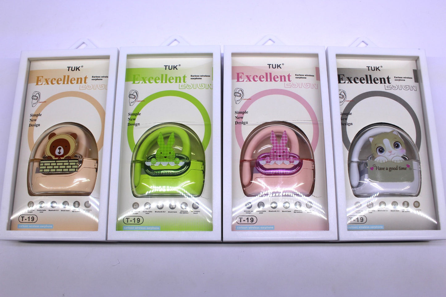 AUDIFONO BUNNYPODS BLUETOOTH T-19
