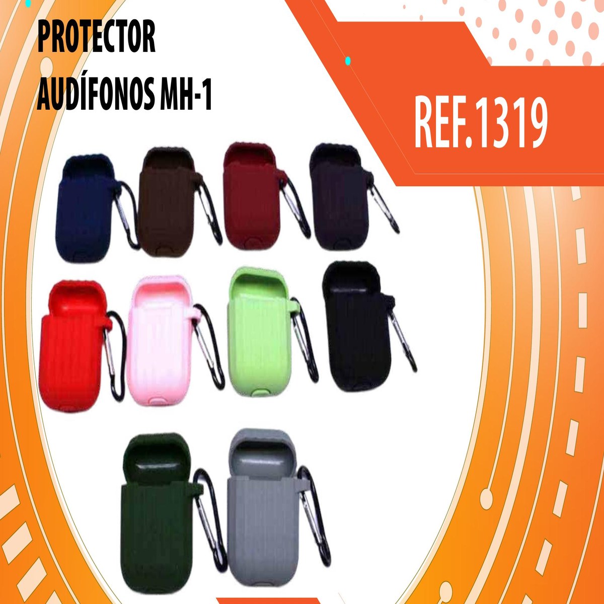 ESTUCHE PROTECTOR PARA AURICULARES MH-1